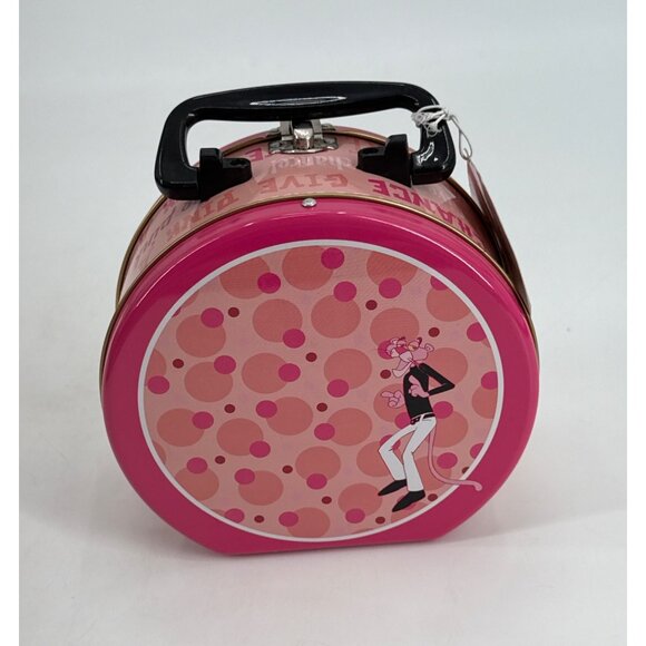 Vandor Pink Panther Collectible Tin Totes With Handle With Tag Lunch Box - Picture 3 of 8